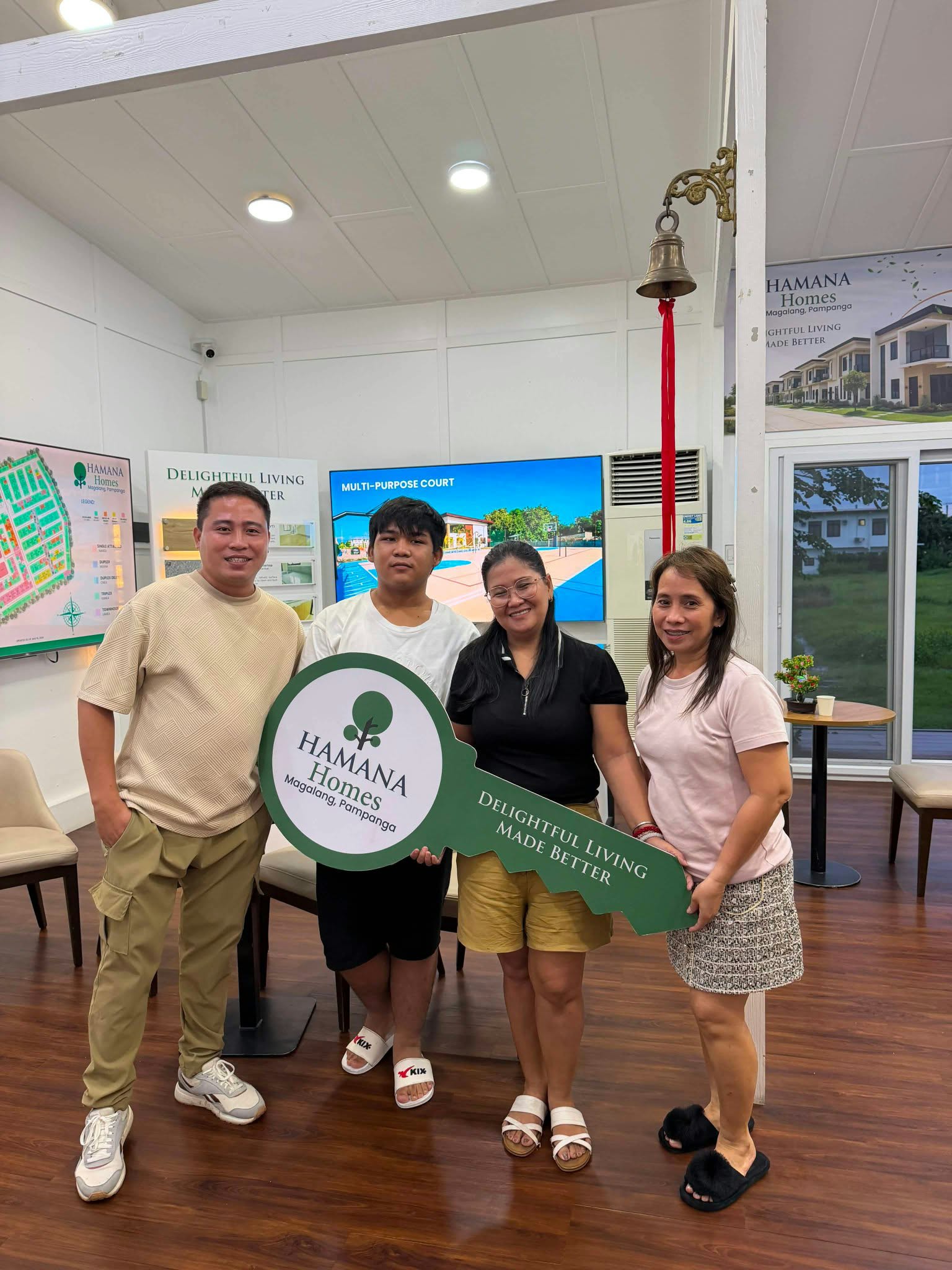 Clients who purchased Onea Duplex through Corazon Valdez at Hamana Homes