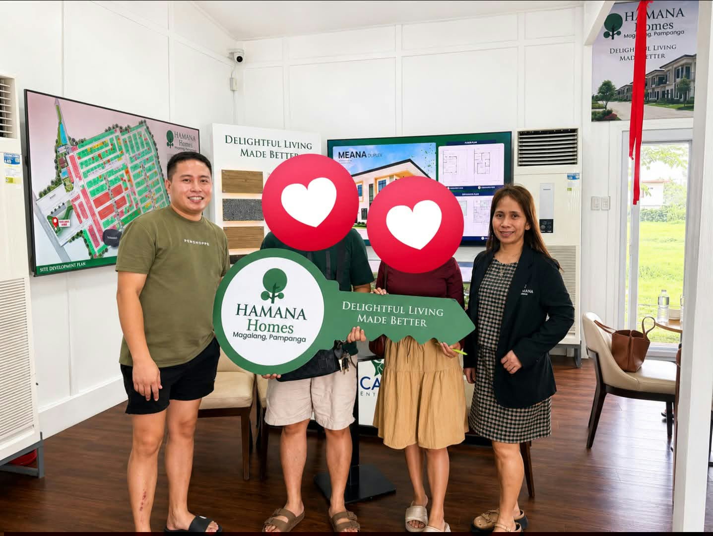 Clients who purchased Onea Duplex through Corazon Valdez at Hamana Homes